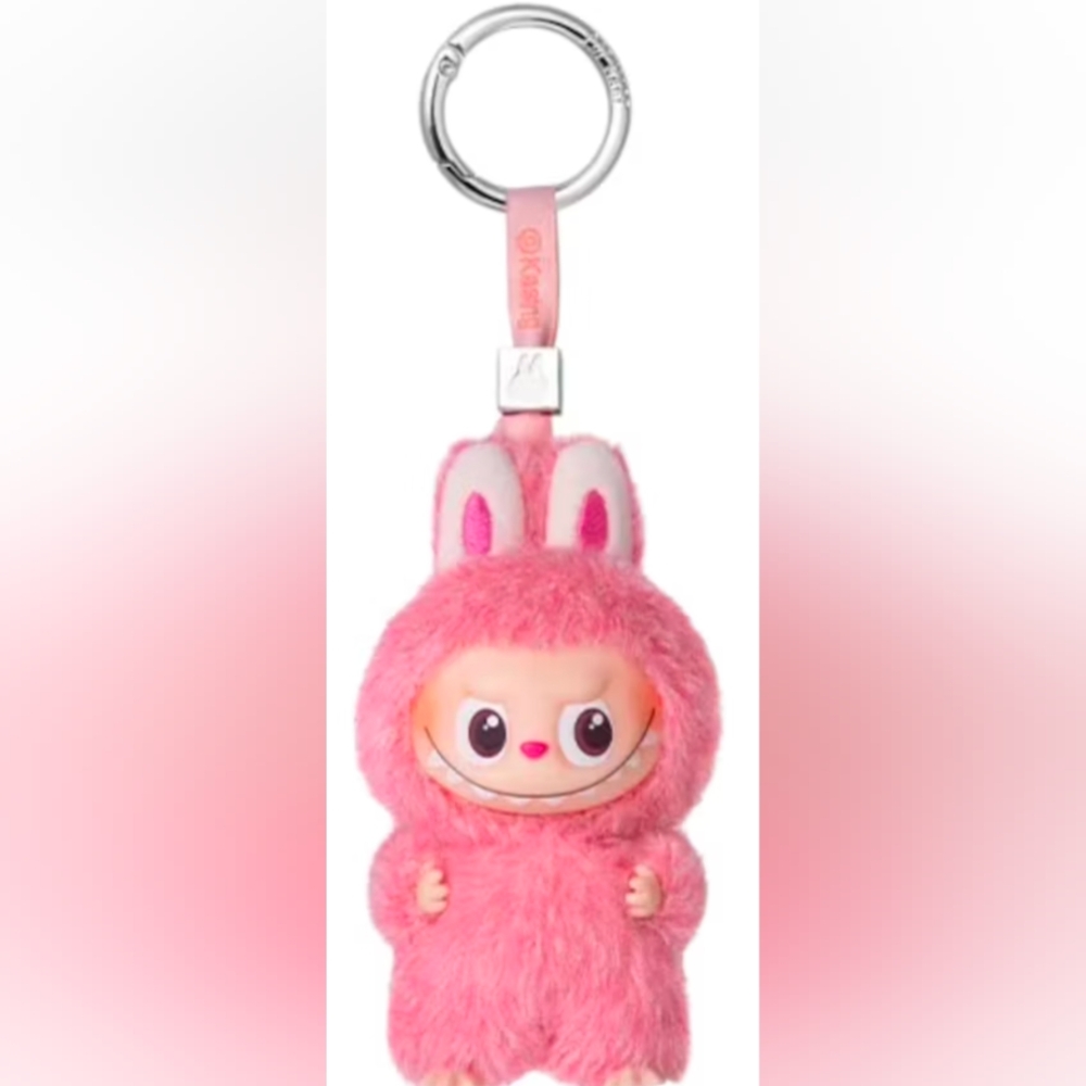 Labubu Pin For Love Vinyl Plush Pendant Blind Box - Heart (Secret)